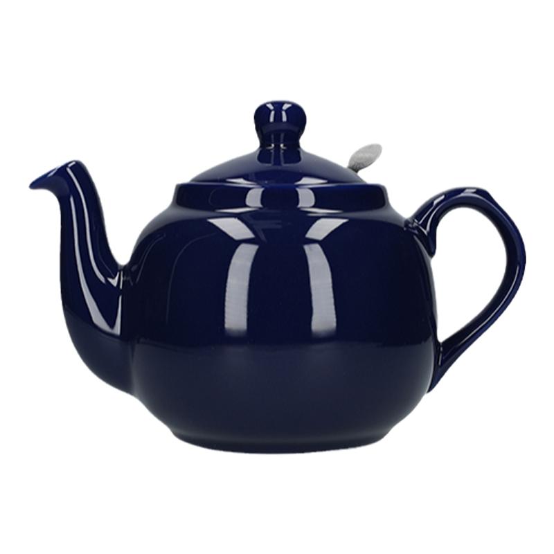 LondonPottery宝蓝色陶瓷茶壶