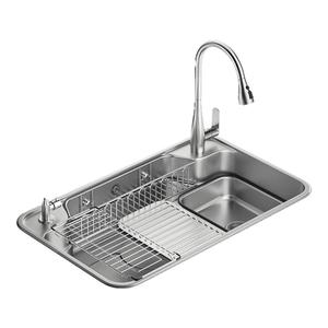 莱野聚宝盆水槽小米粒集渣大单槽厨房304不锈钢洗碗池日式洗菜盆