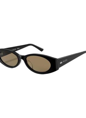 帕森前卫设计感窄框太阳镜女范丞丞同款防晒遮阳墨镜男PZ12739