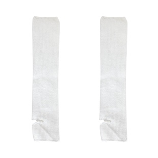 purple guys白色针织袜套女春秋日系显瘦jk辣妹毛线y2k堆堆小腿套