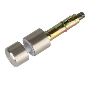 304不锈钢实心玻璃夹侧装玻璃装饰钉玻璃楼梯扶手配件广告螺丝