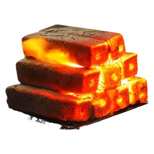 烧烤碳果木炭无烟滴油不起火围炉煮茶室内烤火取暖专用环保机制炭