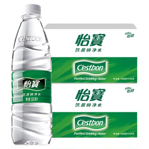 555ml*24瓶纯净水怡宝旗舰店