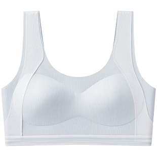 无痕内衣女学生初高中生少女18岁发育期夏季薄款运动背心式文胸罩
