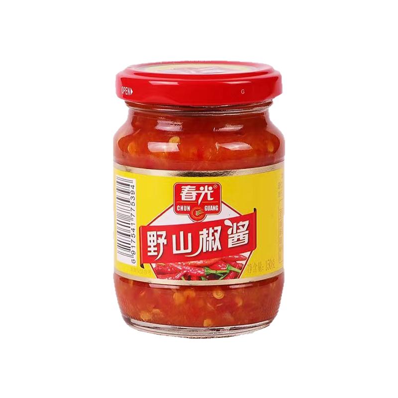 春光瓶装野山椒辣椒酱海南特产
