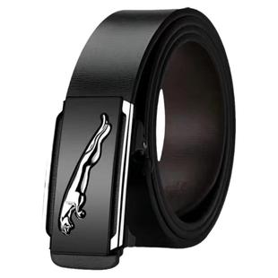 内穿皮带男士真皮自动扣腰带休闲商务2025新款男士百搭纯牛皮裤带