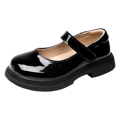 女童皮鞋黑色礼仪演出儿童公主鞋