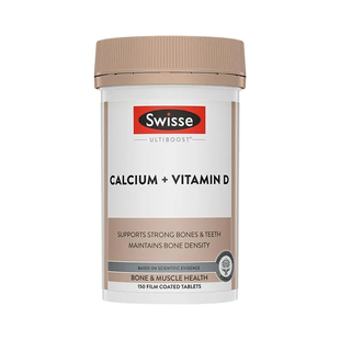 澳洲Swisse钙片维生素d柠檬酸钙成人孕妇中老年补钙娘娘钙片150粒
