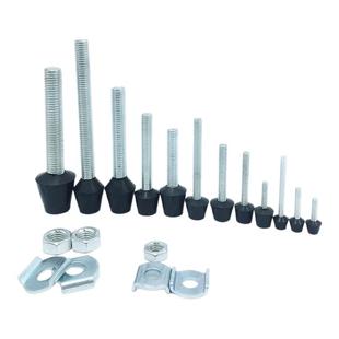 快速夹钳压头配件 快速夹具胶头螺丝 压紧器压头 夹头 夹具橡胶头