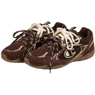 Champion冠军德训鞋羽翼薄底鞋涡流版2025新款板鞋运动鞋女小白鞋