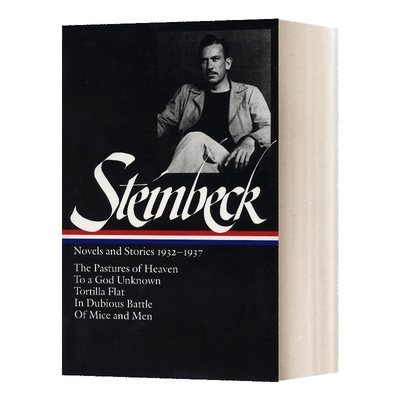 英文原版小说 John Steinbeck Novels and Stories 1932-1937 LOA #72 英文版 进口英语原版书籍