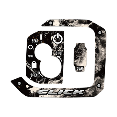 适用本田踏板CLICK125i钥匙孔贴