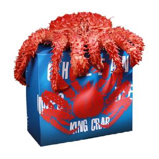 首鲜道智利进口超大熟冻帝王蟹鲜活熟冻海鲜水产螃蟹海鲜礼盒送礼