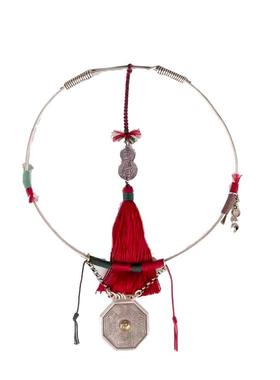 CELESTIAL TAO REALM/道轩堂道法护身银项圈 道系中国风手工足银