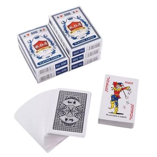 扑克牌批发加厚加硬打不烂家用娱乐纸牌斗地主麻雀棋牌室掼蛋专用