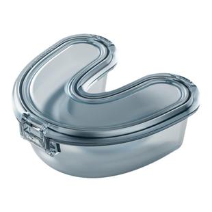 隐形牙套收纳盒放正畸牙齿矫正器的盒子小巧便携防漏保持器浸泡盒