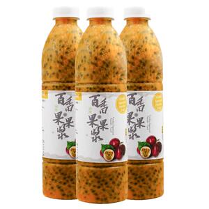 广西百香果酱百香果原浆新鲜水果浓浆果汁4斤奶茶店专用原料包邮