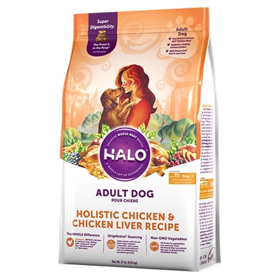 HALO自然光环美国进口鸡肉味犬粮