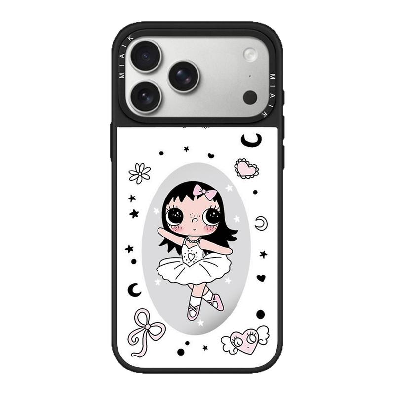 CASETiFiY联名小玉yuy芭蕾白色裙子适用苹果iPhone17promax/16pro卡通15Plus手机壳14防摔13华强北平替可爱女
