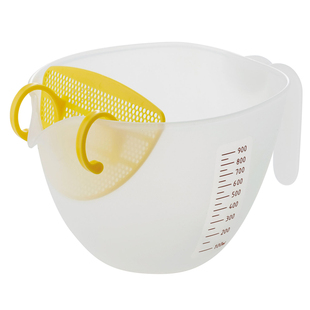 日本进口akebono过滤打蛋碗蛋液去筋搅拌盆烘焙碗厨房做蛋羹神器