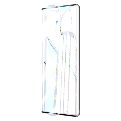 云曼丰适用荣耀70钢化膜华为honor70pro+手机膜p70pr0曲屏膜UV光固prouv7o曲屏x70曲面专用por79七零v70ro