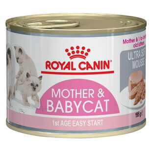 法国 ROYAL皇家 主食猫罐头 1-4月龄幼猫慕斯奶糕●能量粉罐 195g