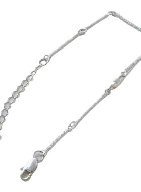 一寸十里远山花丝珍珠手链冷清感