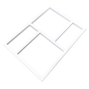 定制家具五金配件上下床装饰窗承重支撑铁窗金属日字架错田框铁架