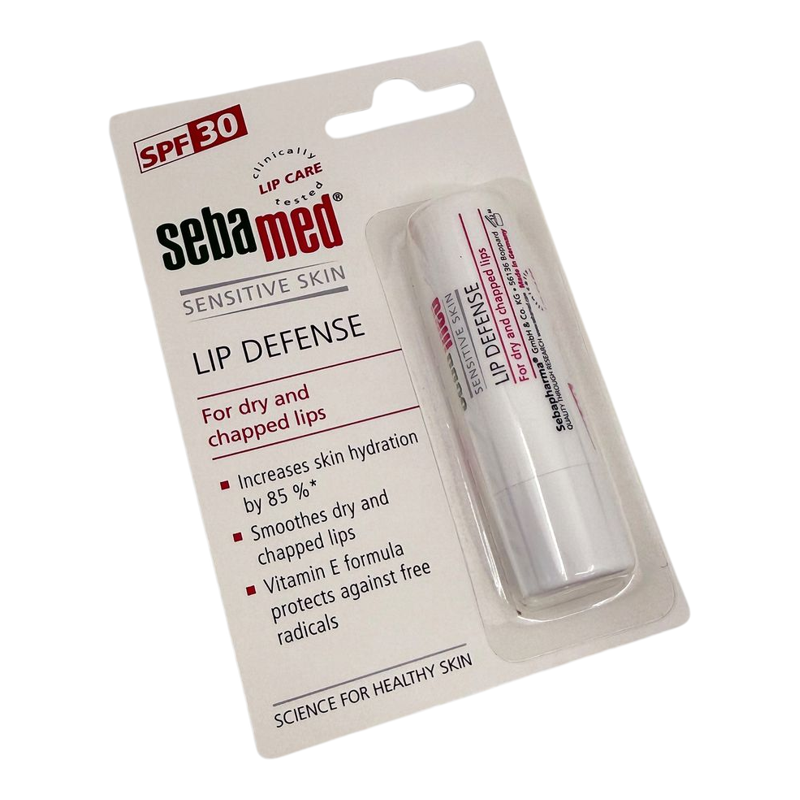 施巴 唇部防护SPF30棒状护理4.8g敏感肌润唇膏夜间修护滋养长效版