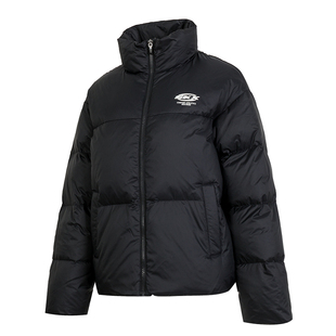 斯凯奇羽绒服女款秋冬新款运动休闲户外上装保暖短款立领外套棉服