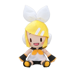 现货哔哩哔哩新品世嘉 VOCALOID 镜音连铃 MEJ毛绒玩偶