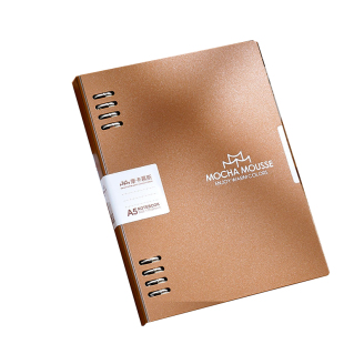 B5活页本不硌手可拆卸环扣线圈笔记本本子a5初中高中生大学生专用加厚横线考研记事纸错题本简约活页夹日记本