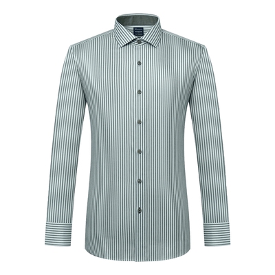 【天狼星赛络纺】恺米切2026春季新款商务休闲衬衣免烫长袖衬衫男