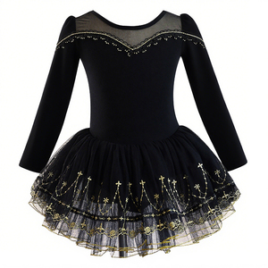 儿童舞蹈服女童练功服芭蕾舞裙