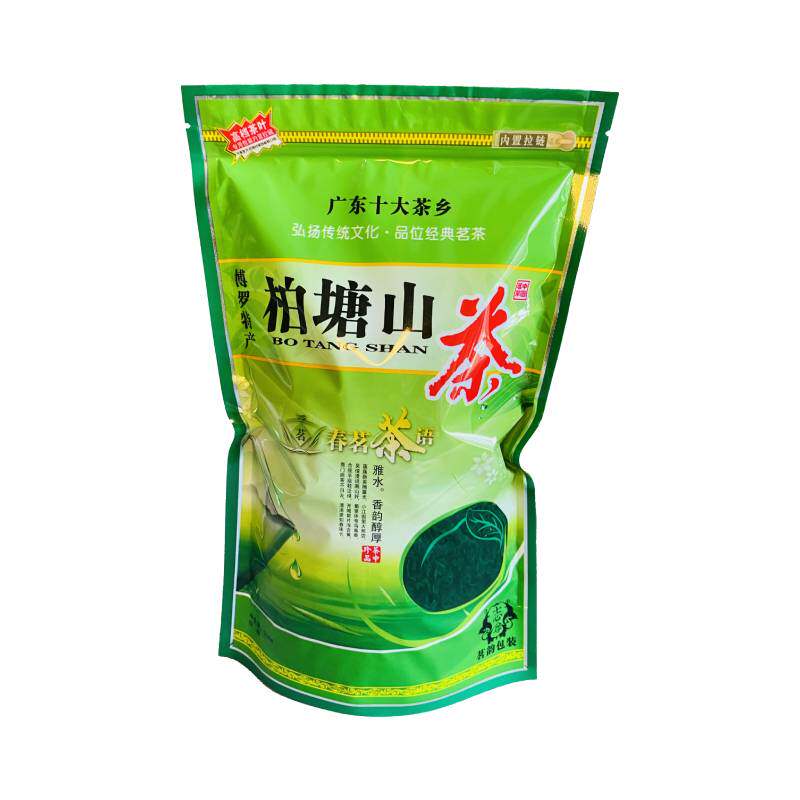买一送一广东惠州博罗柏塘山茶手工炒青茶浓香型清香绿茶茶叶2026