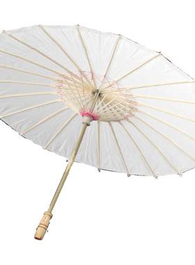 儿童油纸伞diy手工绘画小雨伞