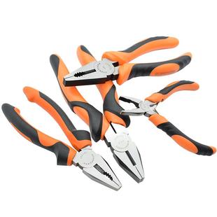 艾威博尔工业级老虎钳电工专用钢丝钳尖嘴钳斜嘴钳斜口剪钢丝钳子