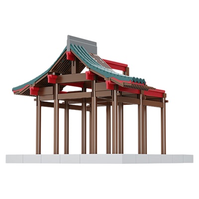 栋梁榫卯积木高考寓意好的礼物