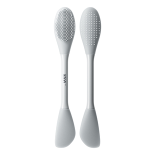 rnw闭口刷面膜泥膜刷去黑头双头软硅胶清洁毛孔洗脸刷涂抹工具