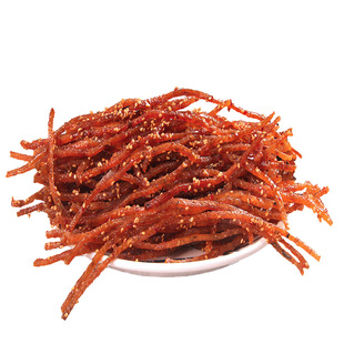 香辣鱼丝零食即食海鲜蜜汁鱼干海鱼条辣条休闲食品小吃威海特产