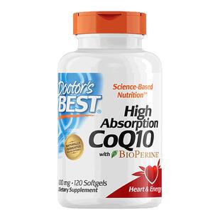 Doctor's best多特倍斯辅酶q10胶囊美国原装进口护心金达威正品