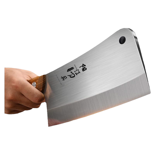 高锰钢砍骨刀家用剁骨头专用刀斩骨刀屠夫剁肉斧头刀宰牛商用坎刀