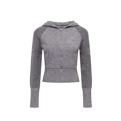 新款修身百搭开衫外套针织上衣