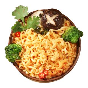 纯素方便面泡面袋装5包组合超大营养速食素食佛家素斋面妙洁盛世