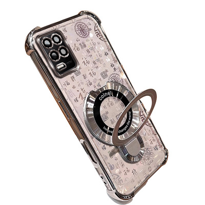 适用真我V13新款手机壳气囊防摔