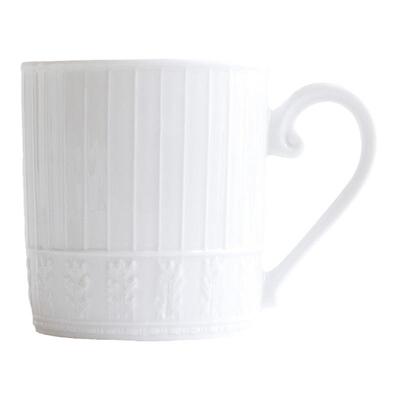 法国柏图卢浮系列纯白马克杯