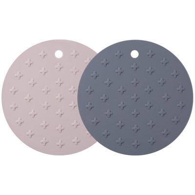 防烫家用硅胶盘子北欧隔热垫