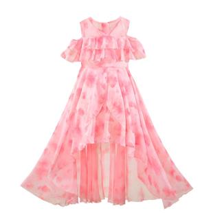 女童夏连衣裙2025新款夏季小女孩儿童多巴胺小洋裙公主大童女裙子
