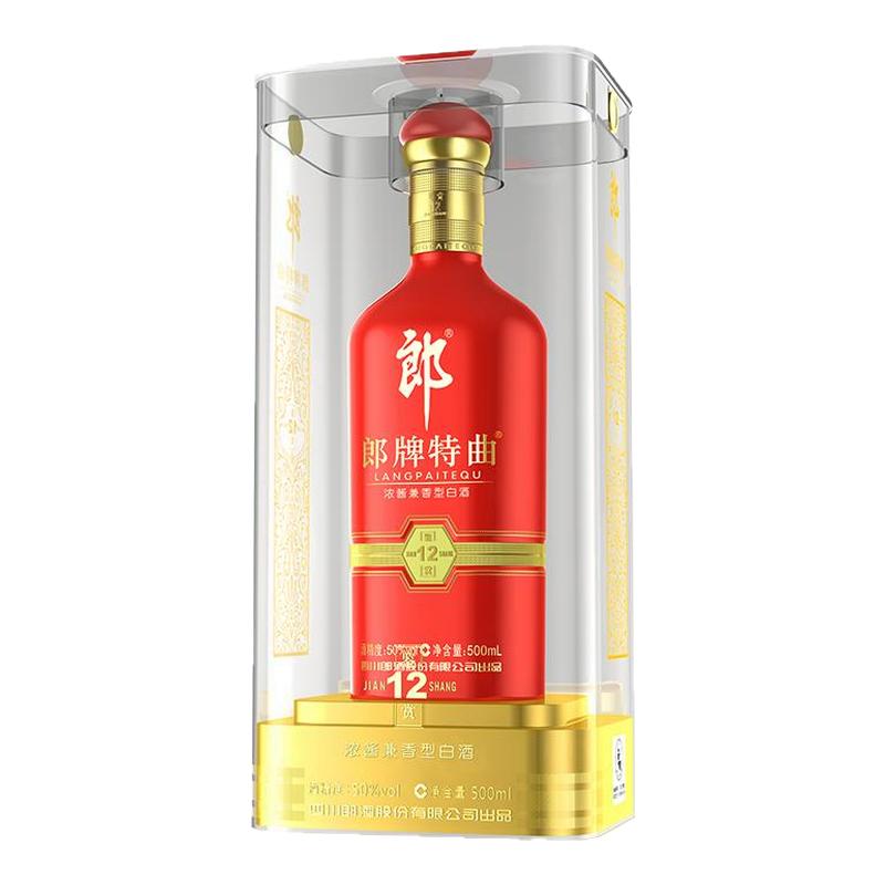 郎酒 郎牌特曲 鉴赏12 浓酱兼香型白酒 50度 500mL 单瓶装