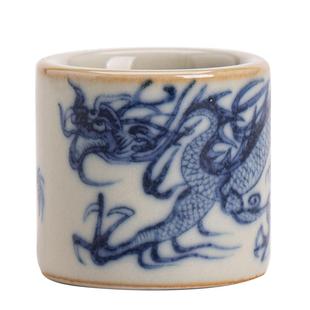 汝窑盖置盖托开片可养龙纹壶茶盖置托壶承高端陶瓷盖碗茶道配件